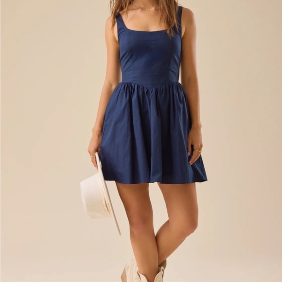 Altar'd State Dresses & Skirts - Altar'd State Navy Blue Dress